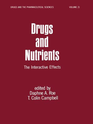 cover image of Drugs and Nutrients